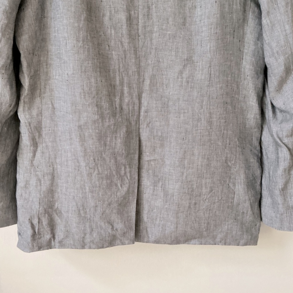 100% Linen Baird McNutt Irish Linen Murano Slim Fit Blazer CorpCore - Picture 8 of 13